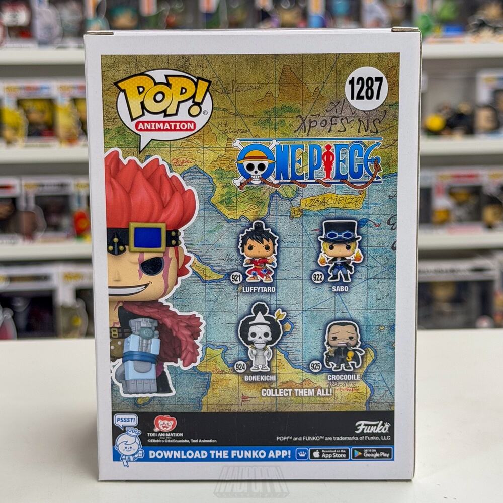 Funko Pop Anime One Piece Eustass Kid WonderCon 1287 Pirate RARE Vinyl Figure - Picture 4 of 8